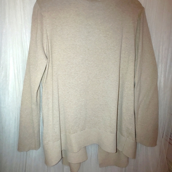 Loft Tan Long Sleeve Cardigan size XL - Picture 2 of 5